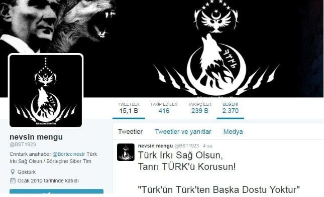 Türkçü hacker grubu, Nevşin Mengü'nün Twitter hesabını hackledi 4