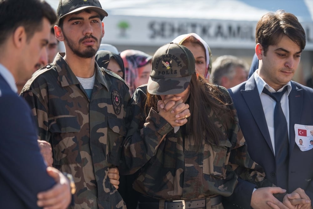 Gaziantep şehitlerine uğurlama 12