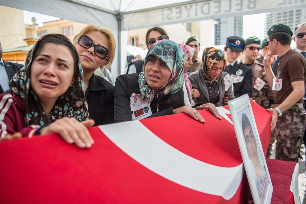 Gaziantep şehitlerine uğurlama 17