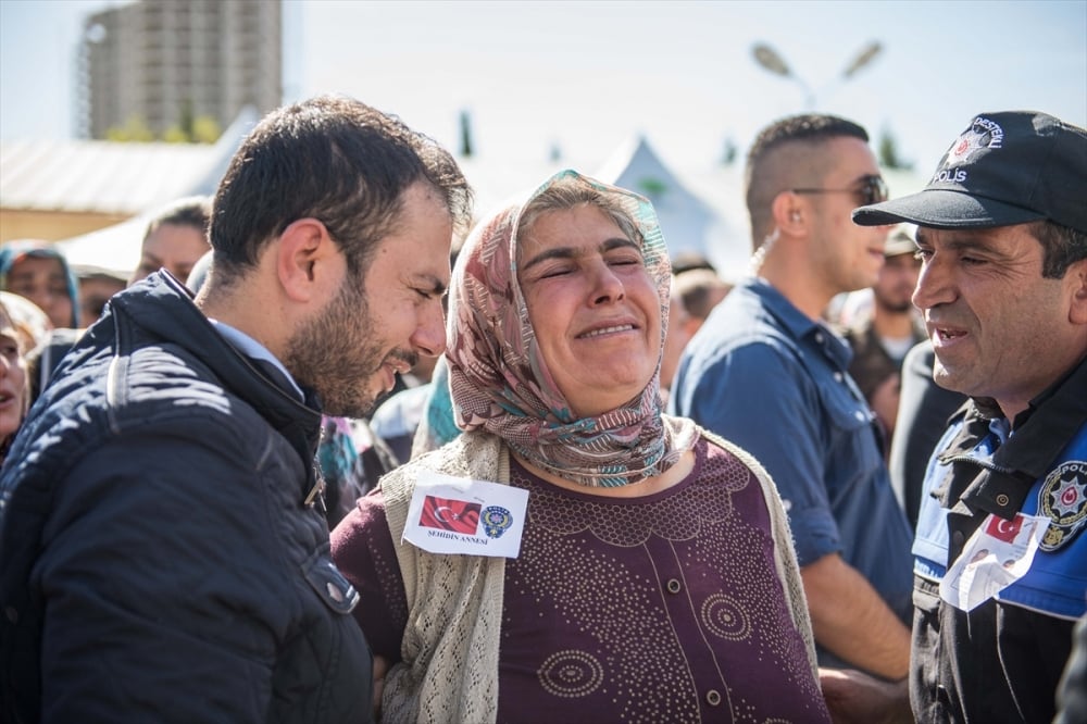 Gaziantep şehitlerine uğurlama 19