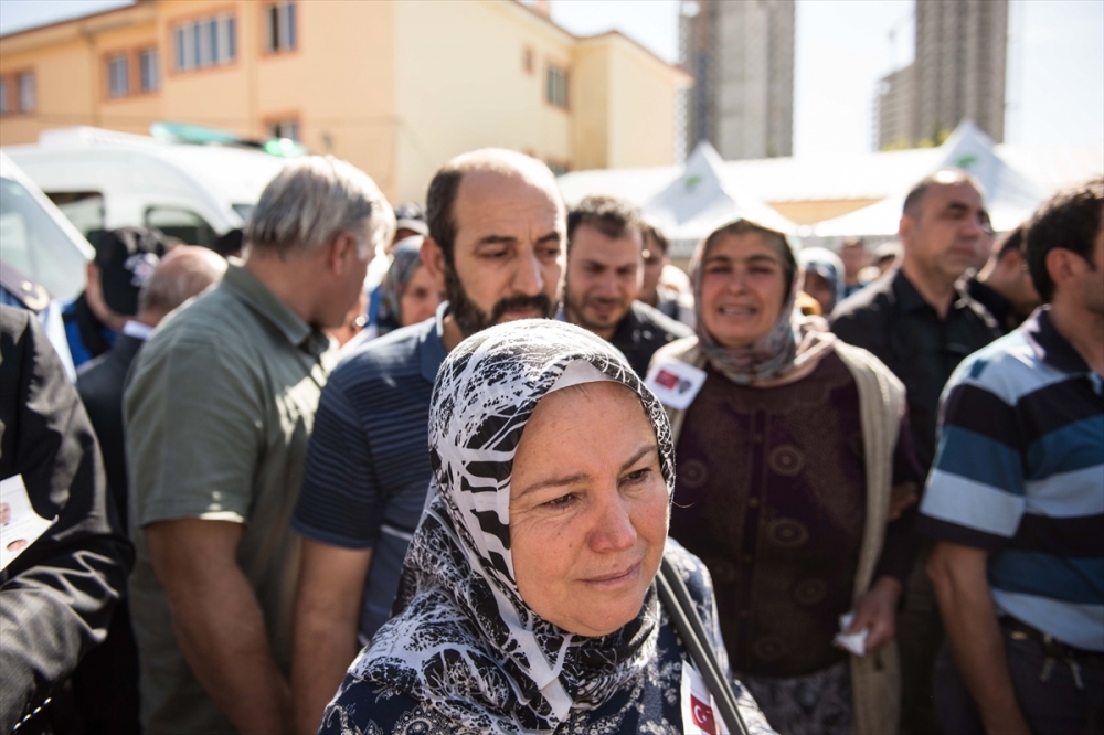 Gaziantep şehitlerine uğurlama 8