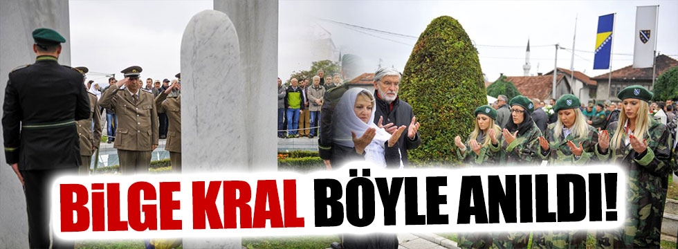 Bilge Kral böyle anıldı 1