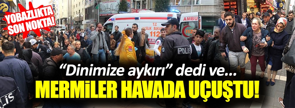 "Dinimize aykırı" diye bağırıp broşür dağıtan kadınları vurdu 1