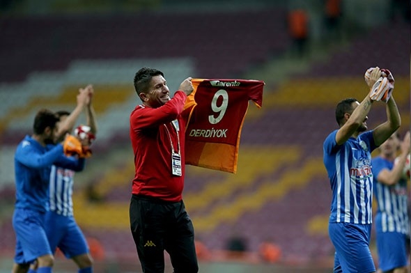 Galatasaray - Dersimspor maçına damga vuran kareler 9