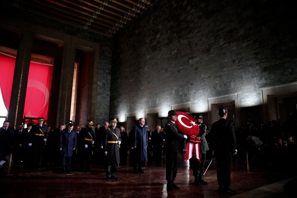 29 Ekim törenleri Anıtkabir’de başladı 3