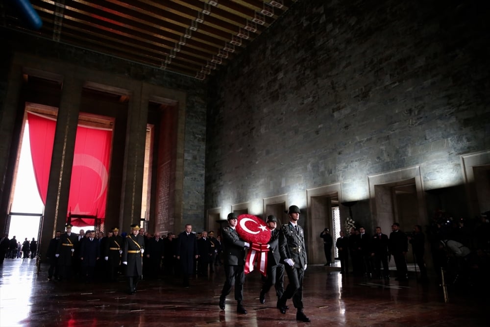 29 Ekim törenleri Anıtkabir’de başladı 5