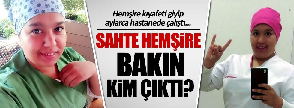 Hemşire kıyafeti giyip ameliyata bile girmiş! 1