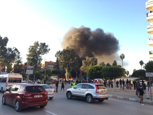 Adana Valiliği önünde patlama! 2