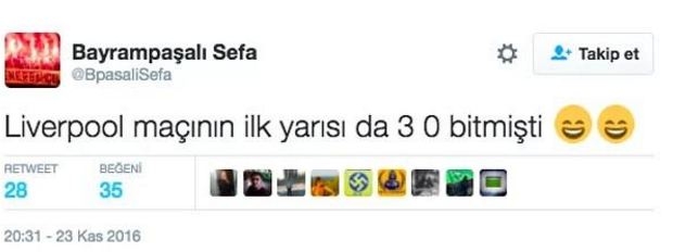 Beşiktaş - Benfica maçıyla ilgili tarihe geçen 16 tweet 6