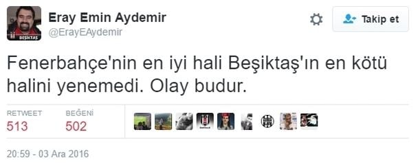 Derbinin Twitter geyikleri 3