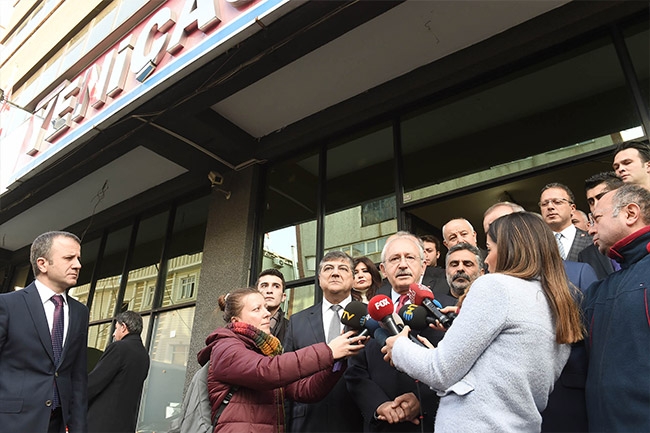 Kılıçdaroğlu, Yeniçağ'ı ziyaret etti 12