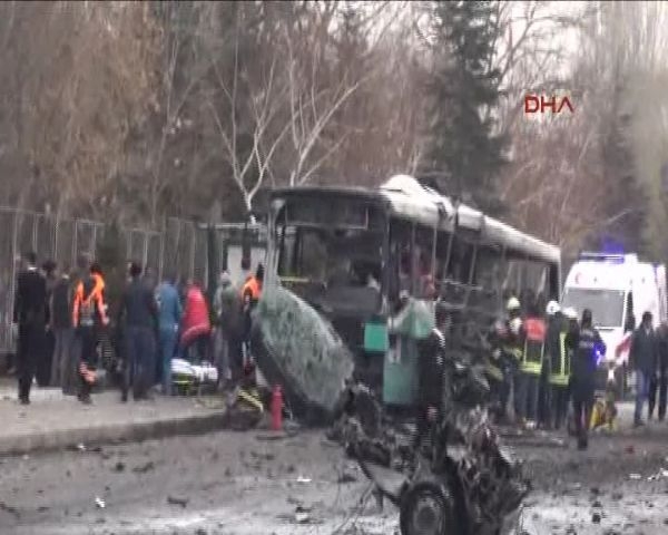 Kayseri'deki korkunç patlamadan ilk görüntüler 11