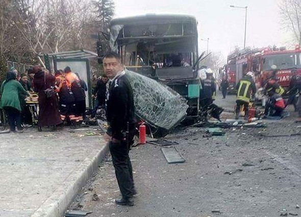 Kayseri'deki korkunç patlamadan ilk görüntüler 4