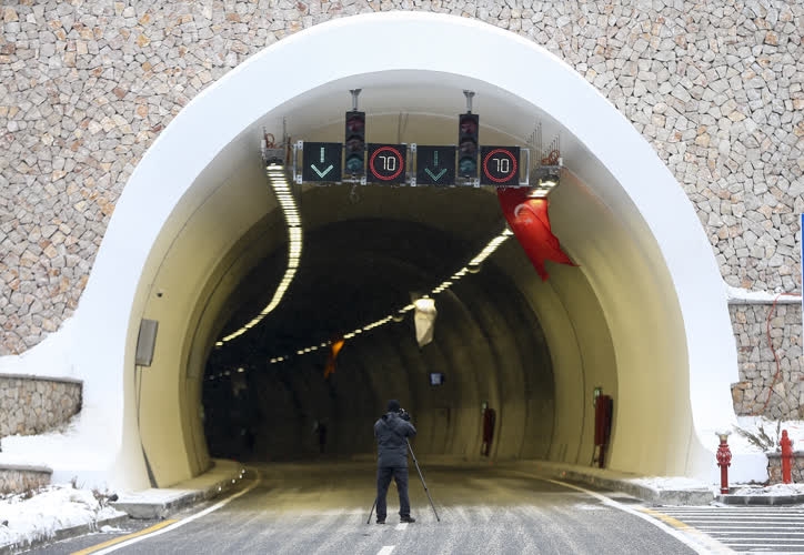 Ilgaz Tüneli açıldı 5