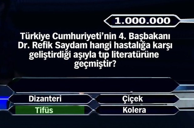 1 milyon değerinde sorular... 2