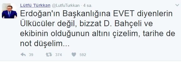 Ülkücülerden 'Başkanlığa' sert tepki! 1