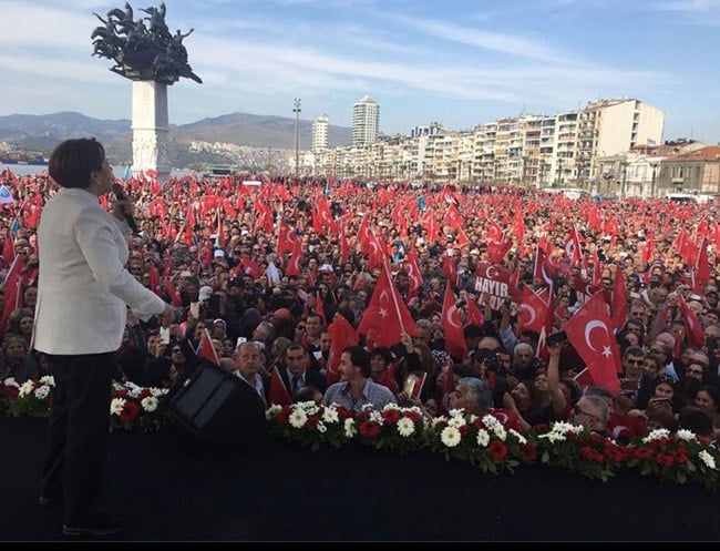 İzmir'de on binler tek ses oldu: Diktatörlüğe HAYIR! 2