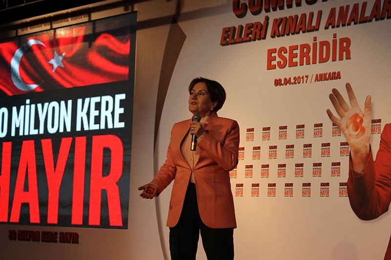 Akşener'in Ankara'daki toplantısından en çarpıcı kareler 7