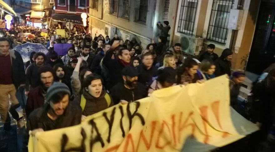 Halk YSK'yı protesto etmek için sokağa indi 5