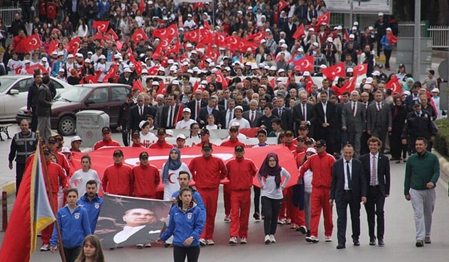 19 Mayıs tüm yurtta böyle kutlandı 1