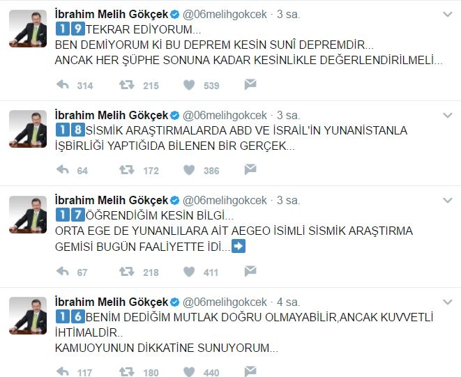 Gökçek 'deprem iddiası'nı yineledi 5