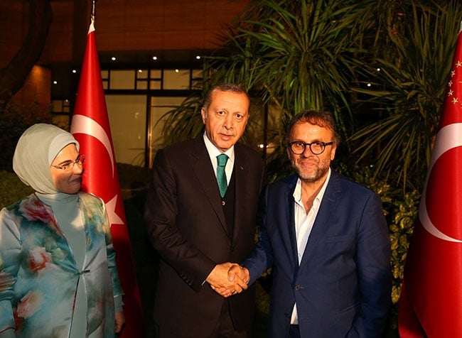 Erdoğan, sanatçı ve sporcularla iftarda buluştu 14