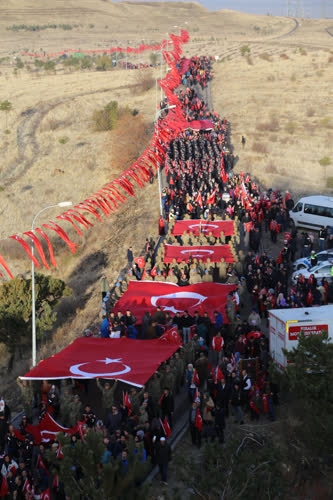 Erzurum'da 20 bin kişi Aziziye Tabyaları’nı ziyaret etti 4