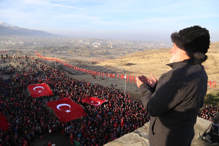 Erzurum'da 20 bin kişi Aziziye Tabyaları’nı ziyaret etti 9