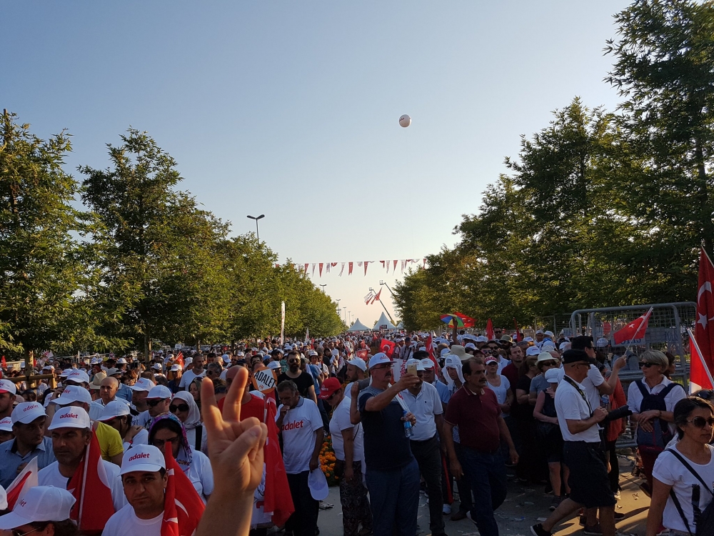 Tarihi mitingde en özel kareler! 10