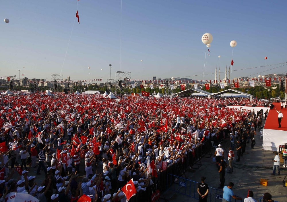 Adalet mitingini dünya böyle gördü! 6