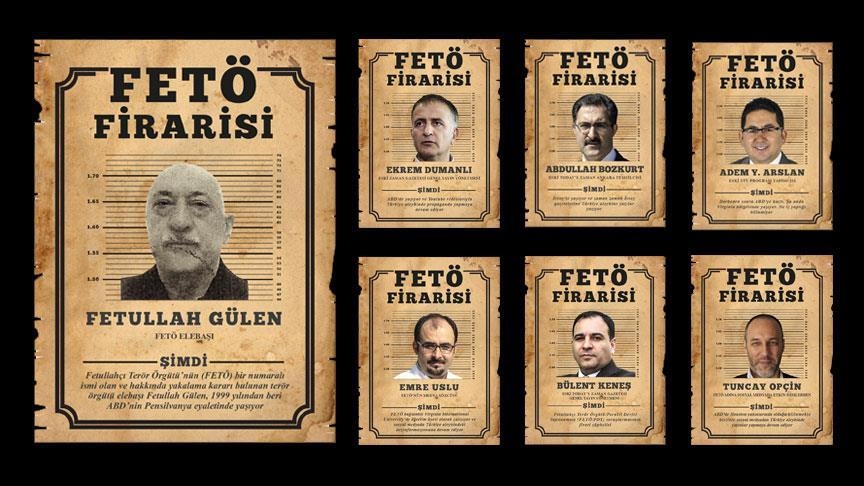 İşte FETÖ'nün yurtdışı firarileri 1