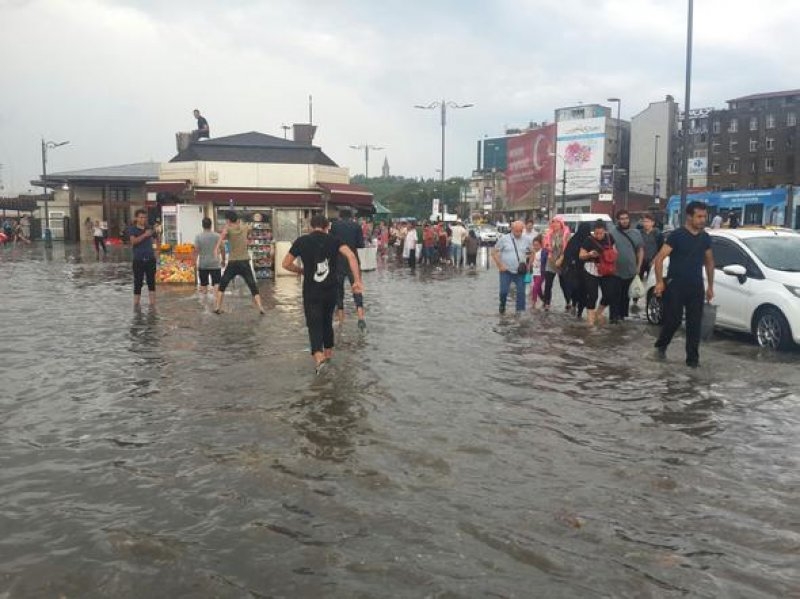 İstanbul'dan yağmur manzaraları 10