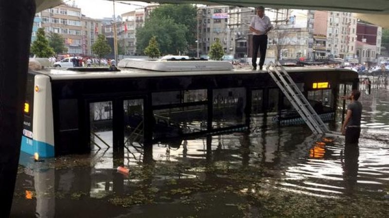 İstanbul'dan yağmur manzaraları 7