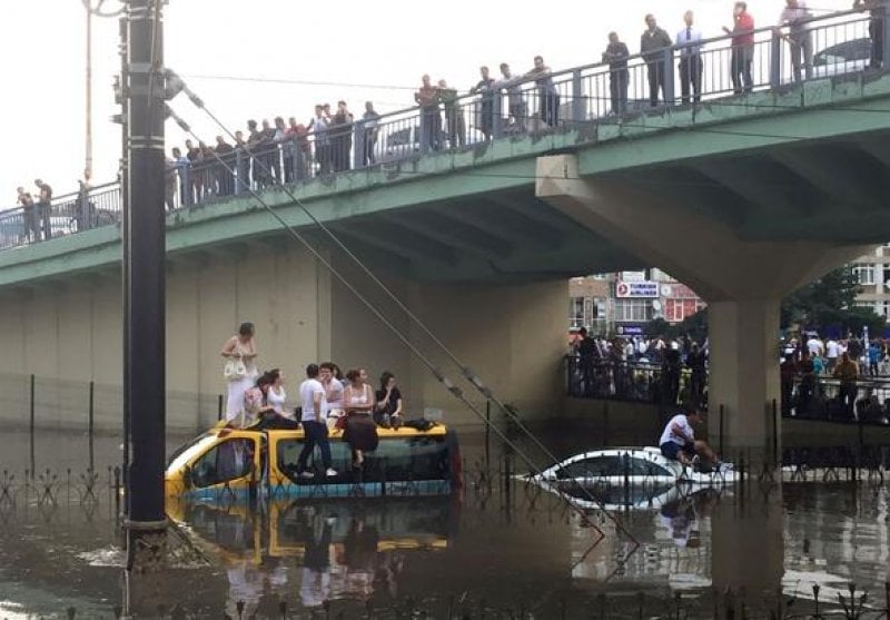 İstanbul'dan yağmur manzaraları 9