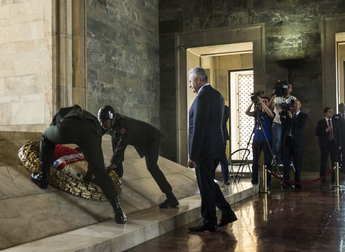 YAŞ öncesi Anıtkabir ziyareti 2