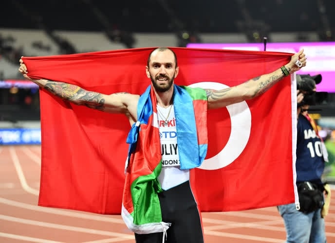 Ramil Guliyev'den gönülleri fetheden paylaşım 15