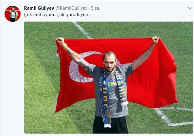 Ramil Guliyev'den gönülleri fetheden paylaşım 7