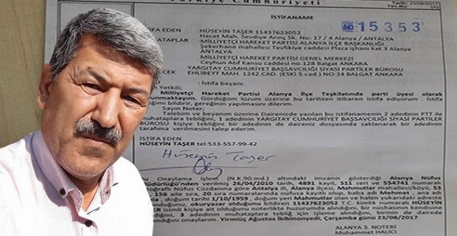 MHP'de binlerce kişi istifa etti 23