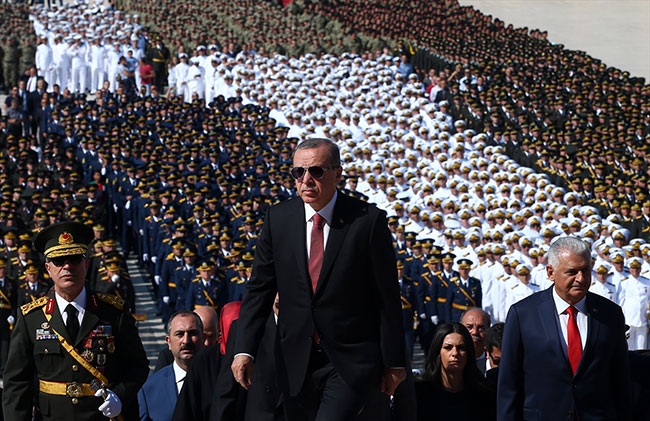 Devlet erkanı Anıtkabir'i ziyaret etti 1