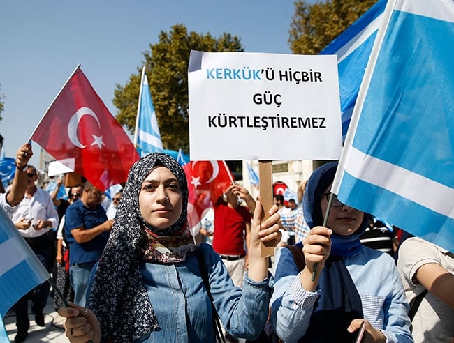 İstanbul, Kerkük için meydanlara döküldü! 3