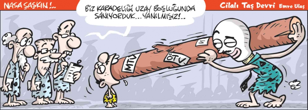 08 Ekim 2017 / Günün Karikatürü / Emre ULAŞ 1