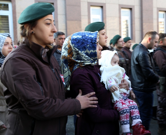 Şehit polis Ahmet Alp Taşdemir için tören düzenlendi 8