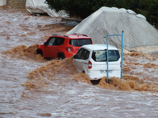 Silifke'de selde can pazarı 4