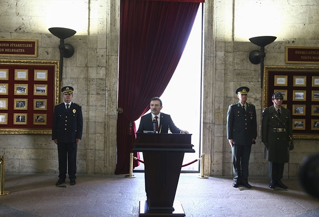 Emniyet Teşkilatı'ndan Anıtkabir'e ziyaret 6