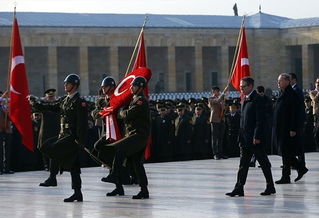 Atatürk Anıtkabir'de anıldı 10