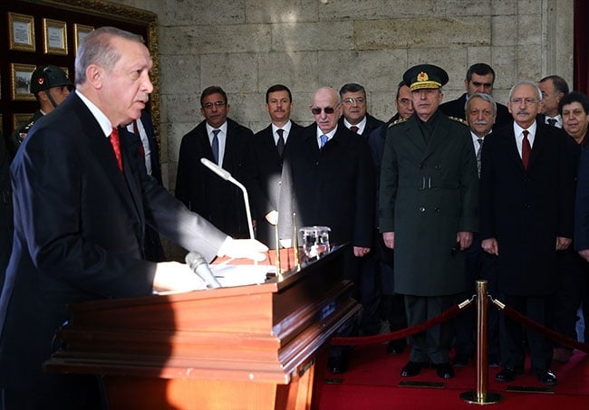 Atatürk Anıtkabir'de anıldı 6