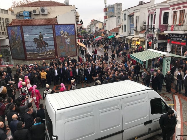 Meral Akşener'in Edirne programından çarpıcı kareler 23