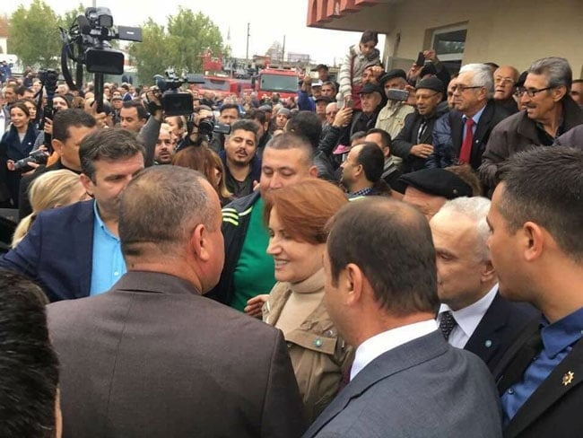 Meral Akşener'in Edirne programından çarpıcı kareler 4