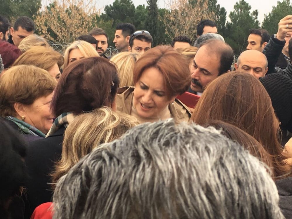 Meral Akşener'in Edirne programından çarpıcı kareler 5