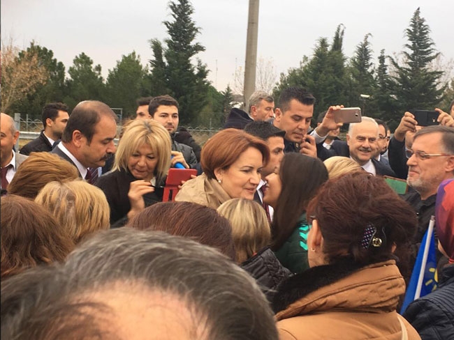 Meral Akşener'in Edirne programından çarpıcı kareler 6